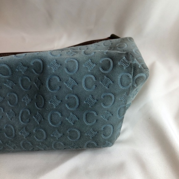 Celine Blue C Macadam Accessory Vanity Pouch Sku#83901 - Picture 3 of 9